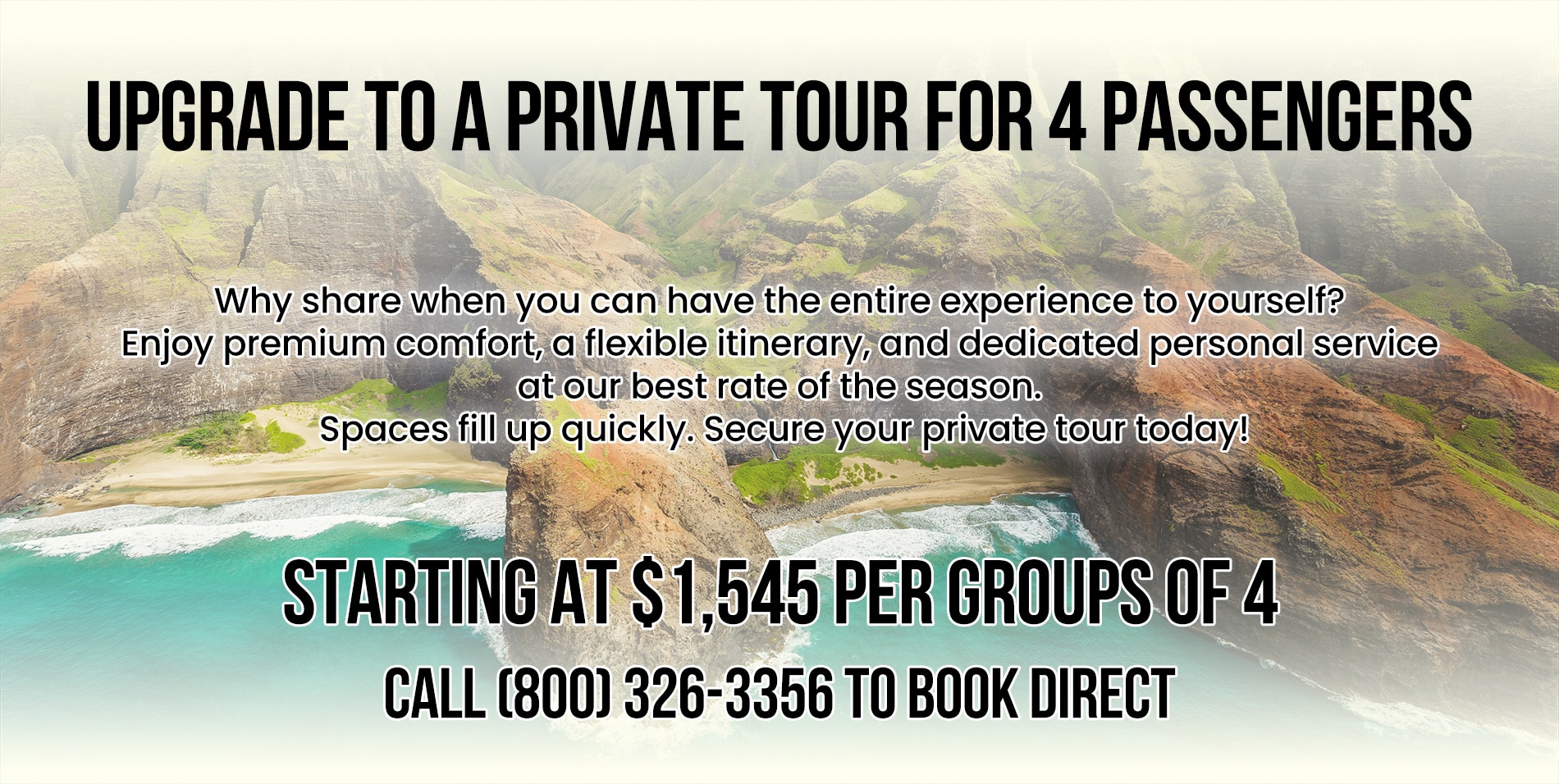 4-person private tour special